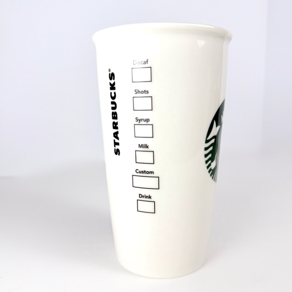 Starbucks Disney Magic Kingdom Yo Ho A Pirates Life 12 oz Ceramic Tumbler NO LID - Picture 8 of 12